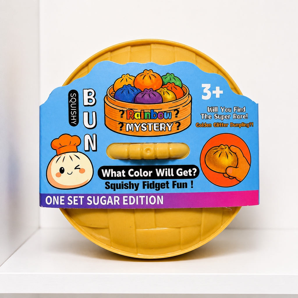 Rainbow Mystery Squishy Dumpling – Sugar Edition
