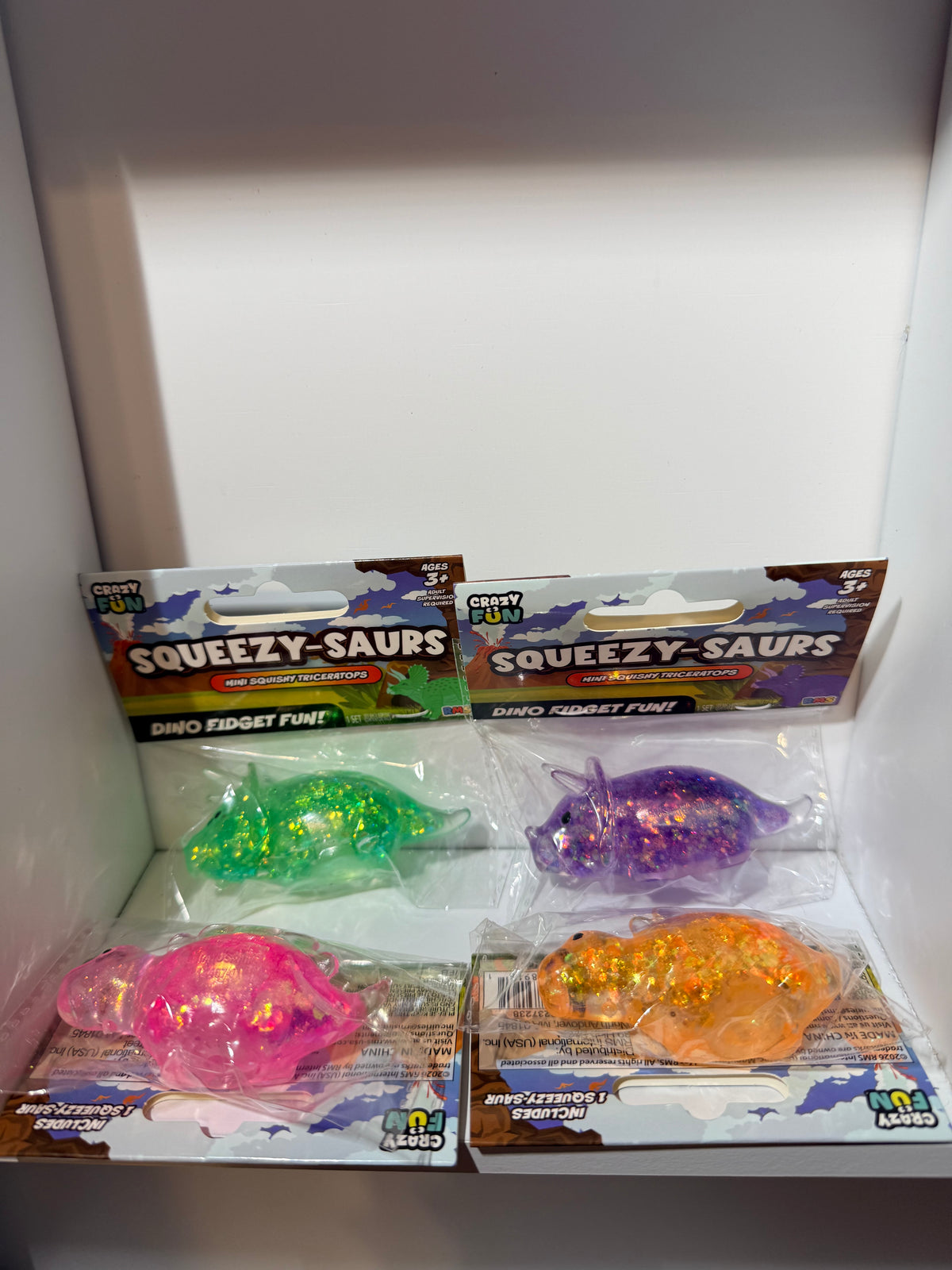 Squeezy-Saurs Mini Dinosaur Squishy – Mystery Color