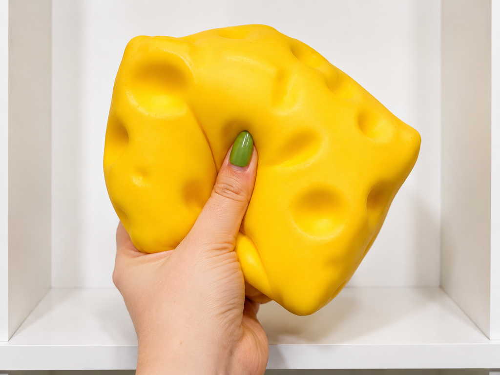 Jumbo SmushMart Cheese Squishy