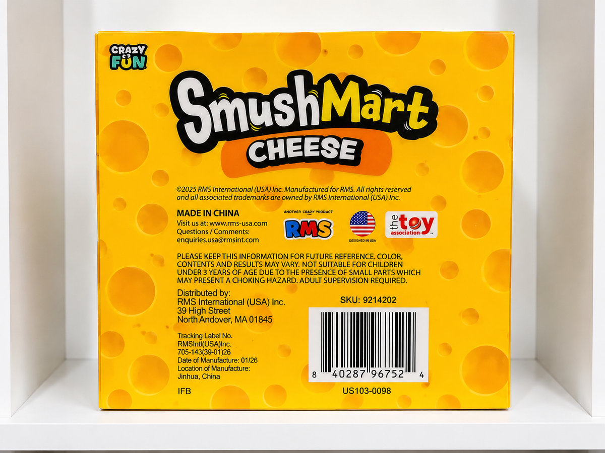 Jumbo SmushMart Cheese Squishy